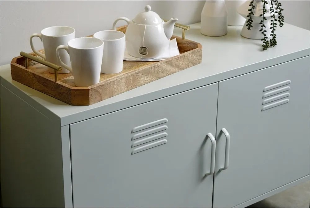 Zöld fém szekrény 100x64x40 cm Mission District – Støraa