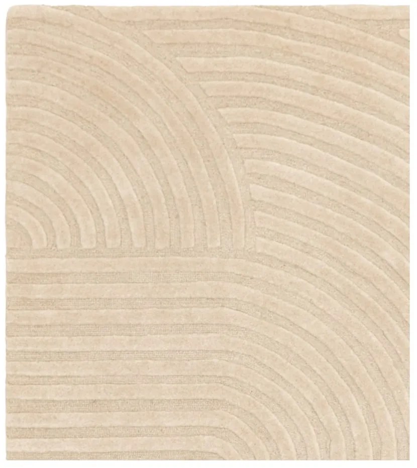Bézs gyapjú szőnyeg 120x170 cm Hague – Asiatic Carpets