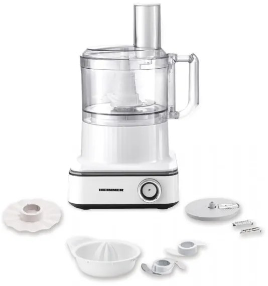 Heinner HFP-K1000WP - Konyhai robotgép 1000W/230V fehér