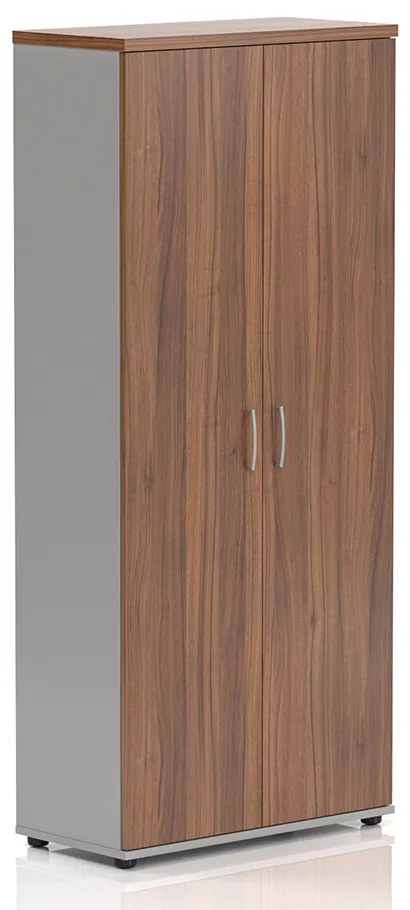 Magas szekrény Visio LUX 80 x 38,5 x 183,5 cm, dió