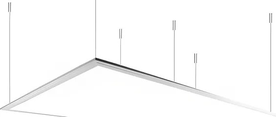 Sinclair PL 1206060NWC UGR 19 - LED Beépíthető panel PL LED/60W/230V UGR19