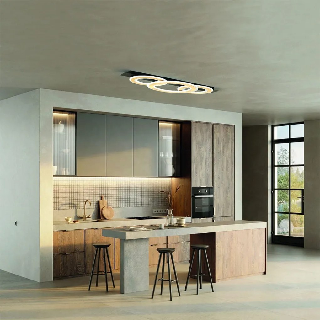 Fischer&Honsel Circle 21435 Süllyesztett mennyezeti lámpa 1x26W/LED 2700K 4100 lm IP20