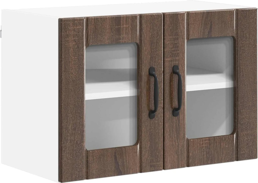 vidaXL Konyhaszekrény Barna Tölgy 60 x 31 x 40 cm Faanyag