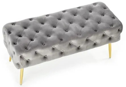 Steppelt pad ATHENA 40x100 cm szürke/arany