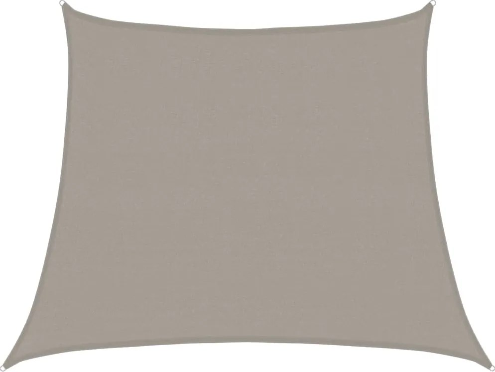 vidaXL világosszürke trapéz alakú HDPE napvitorla 160 g/m² 3/4x3 m