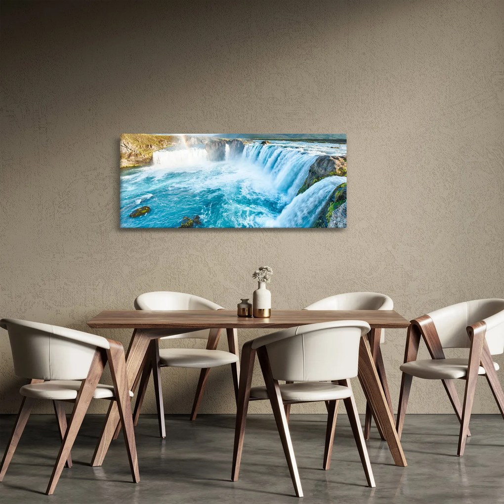 Kép - Godafoss vízesés (120x50 cm)