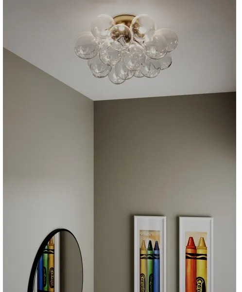 ByRydens 4202240-6509 - Mennyezeti lámpa GROSS 6xG9/5W/230V, átlátszó, átm. 50 cm