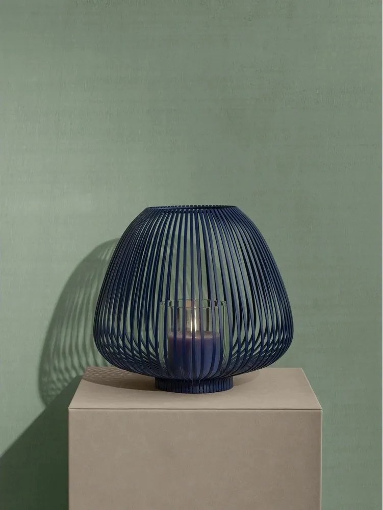 Műbőr-karton virágtartó állvány (magasság 76 cm) Sahla – Blomus