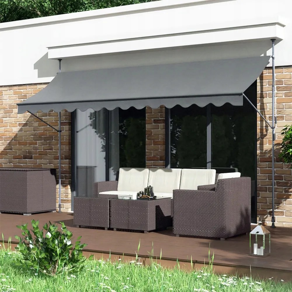 Napellenző 300x120 cm állítható magasság