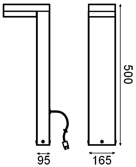 Ledvance - VENUS LED kültéri lámpa 4W 12V IP44