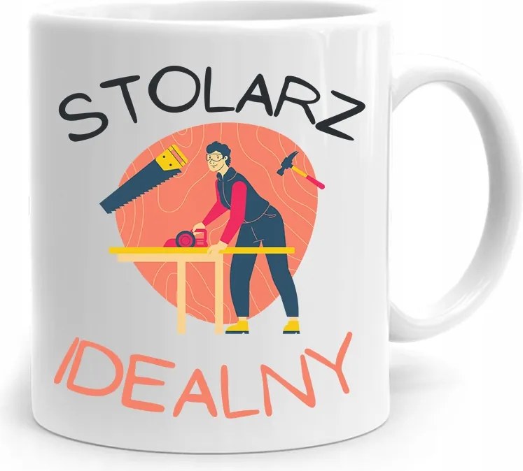 Ajándék Bögre Asztalosnak Tökéletes Asztalos fényképes nyomtatással