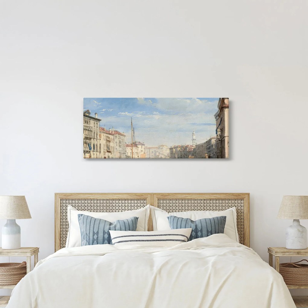 Kép - Richard Parkes Bonington, The Grand Canal, reprodukciók (120x50 cm)