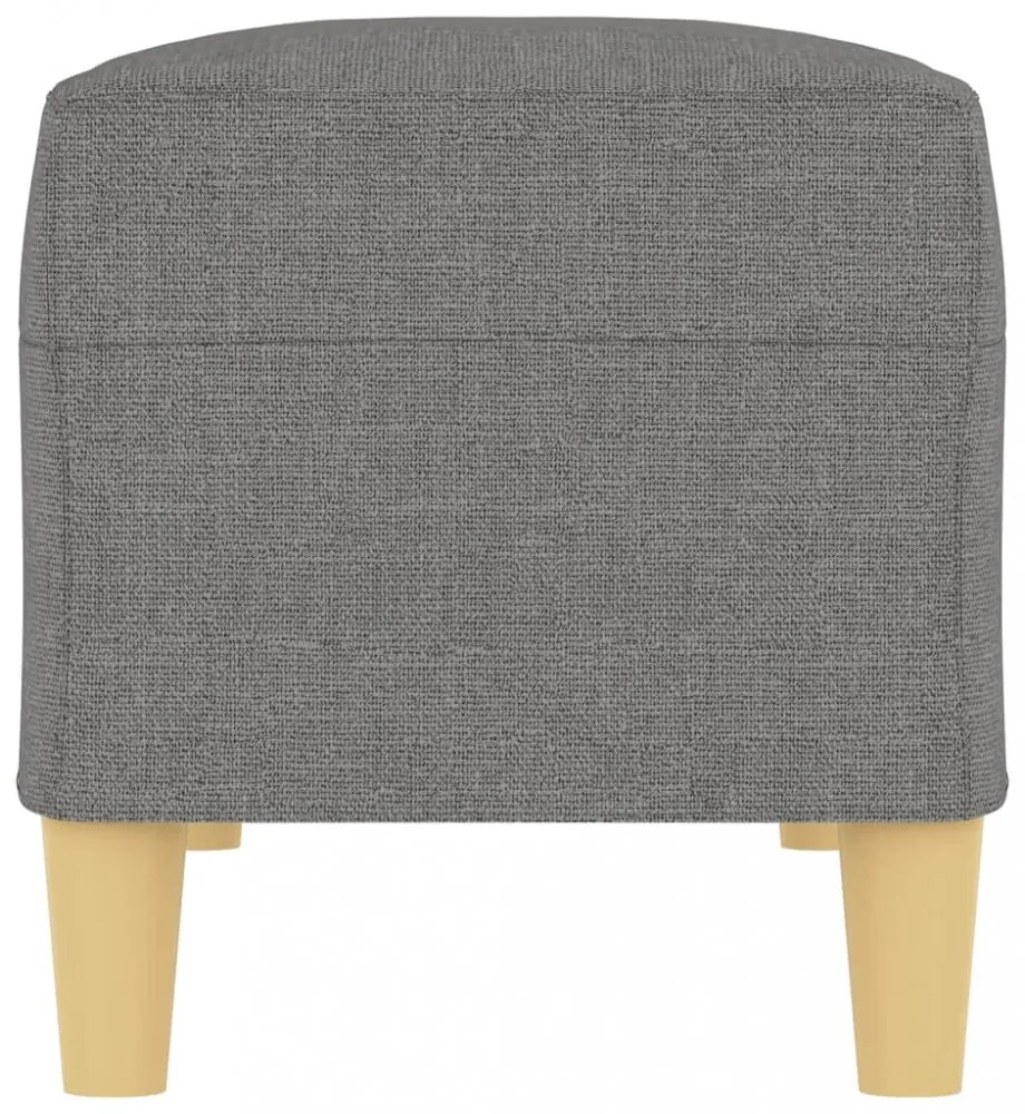 sötétszürke szövet pad 100x35x41 cm