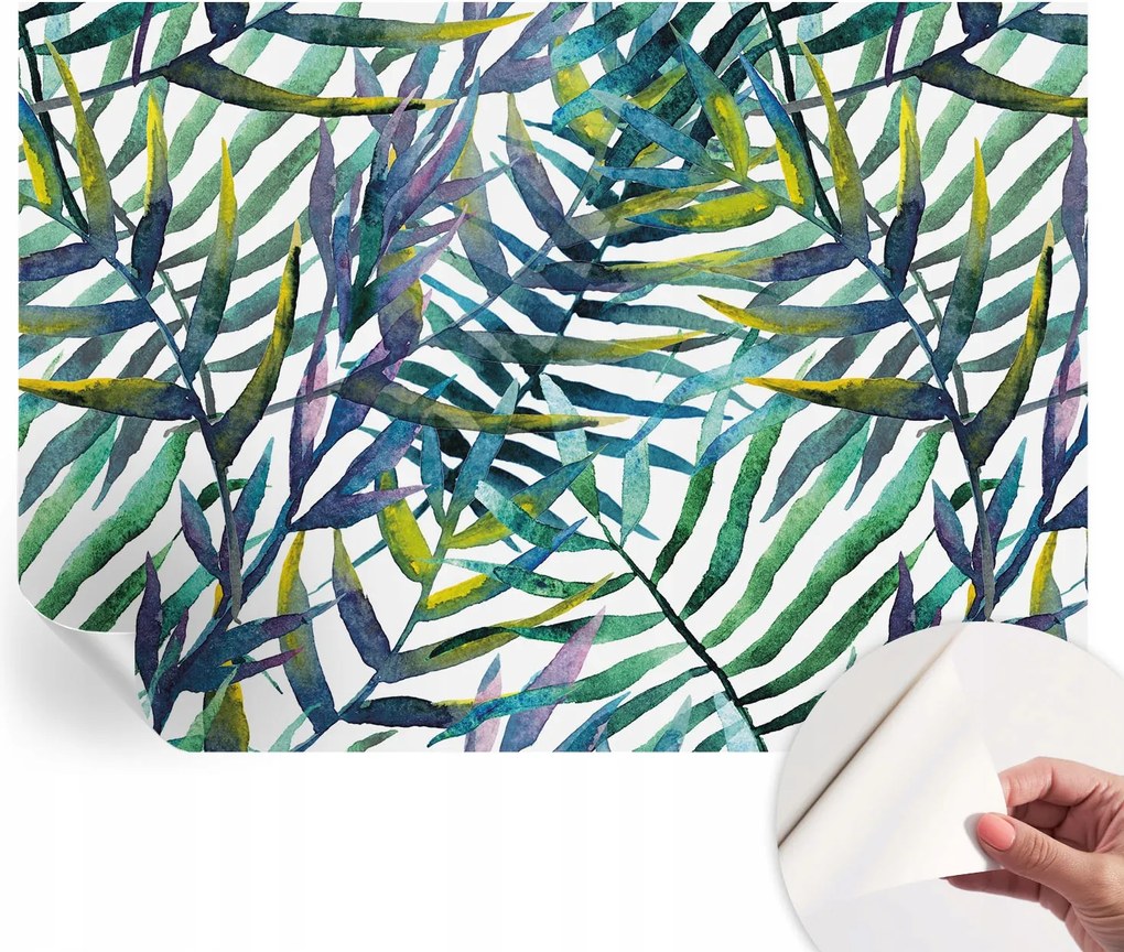 Falra ragasztható fali fotótapéta Egzotikus növényzet 208x146 cm