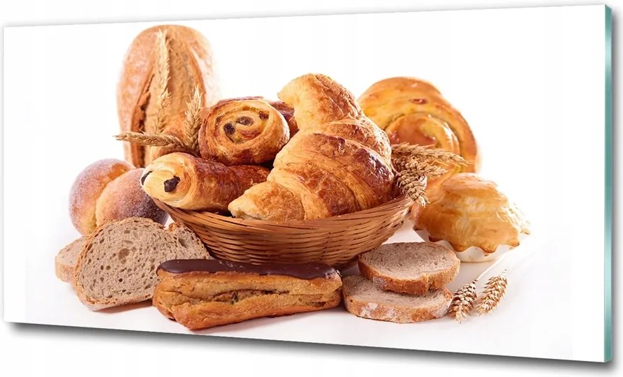 Fotó üveg kép Zöldség-gyümölcs kosár 100x70