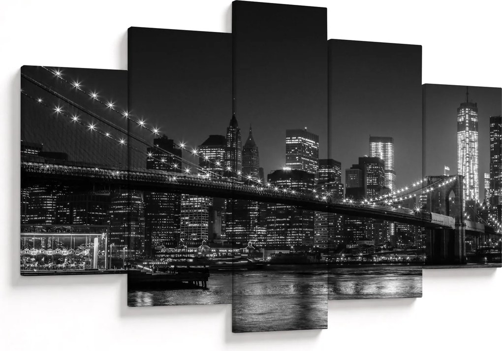 A New York-i Brooklyn-híd képe (150x105 cm)