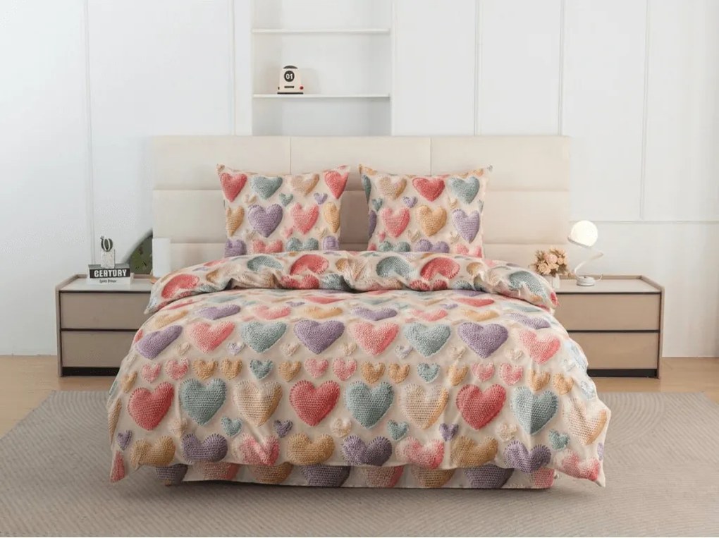 Mikroszálas ágyneműhuzat LOVISO színes Ágyneműhuzat mérete: 70 x 80 cm | 140 x 200 cm