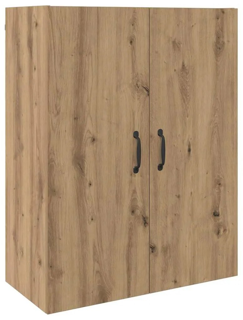 Függő szekrény kézműves tölgy 69.5 x 34 x 90 cm Faanyag