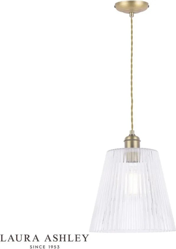 LAURA ASHLEY 3756205-Q CALLAGHAN Egyágú Függesztett Lámpa Fém E27 IP20