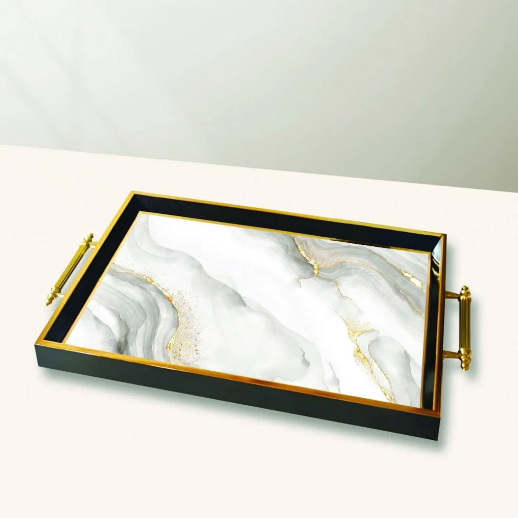 Üveg tálca, 38×24 cm – TPA10023
