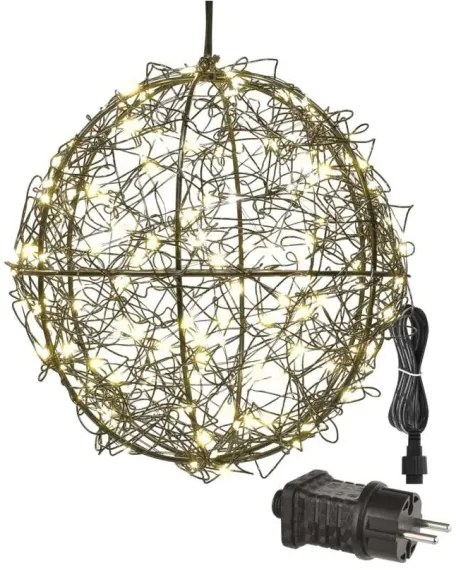 LED karácsonyi dekoráció, 200 LED, 230 V, átm. 20 cm