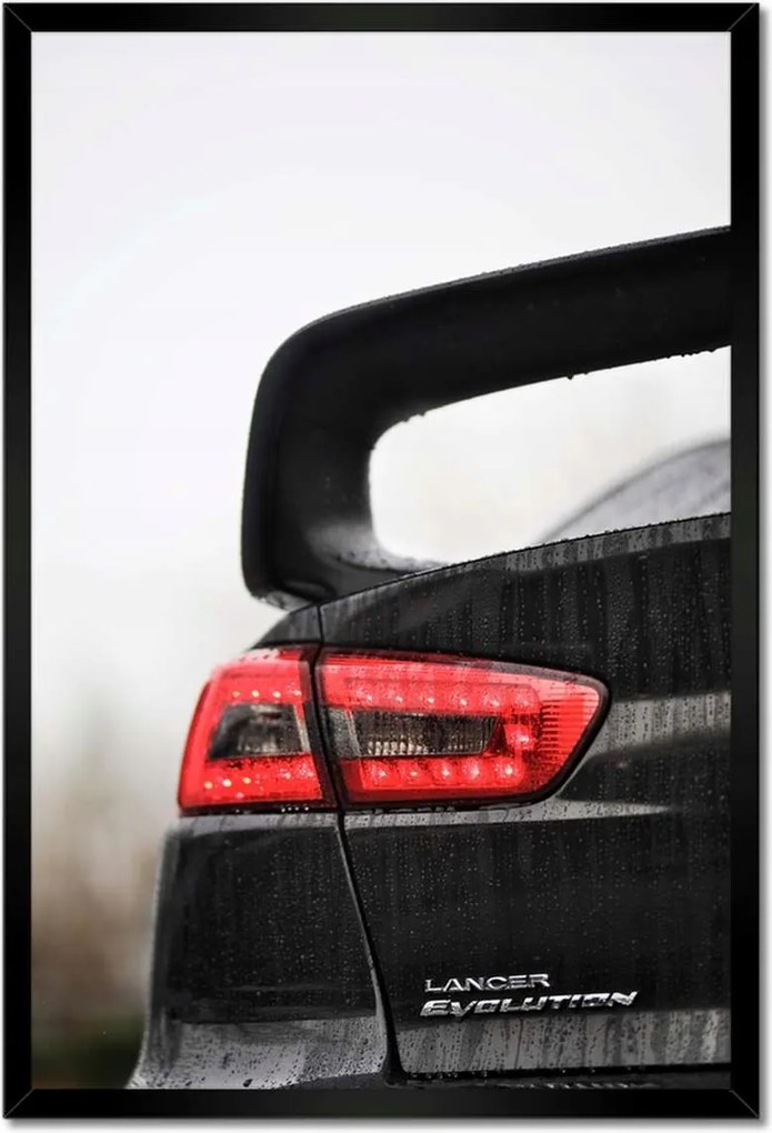 Poszterek keretben 40x60 Mitsubishi Lancer Fura