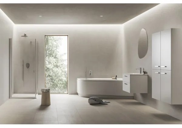 Ravak CA41000000 - Sarokkád CHROME 170x105 cm akrilát/fehér