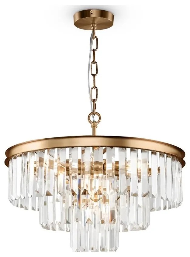 Maytoni MOD085PL-07BS - Csillár láncon REVERO 7xE14/40W/230V