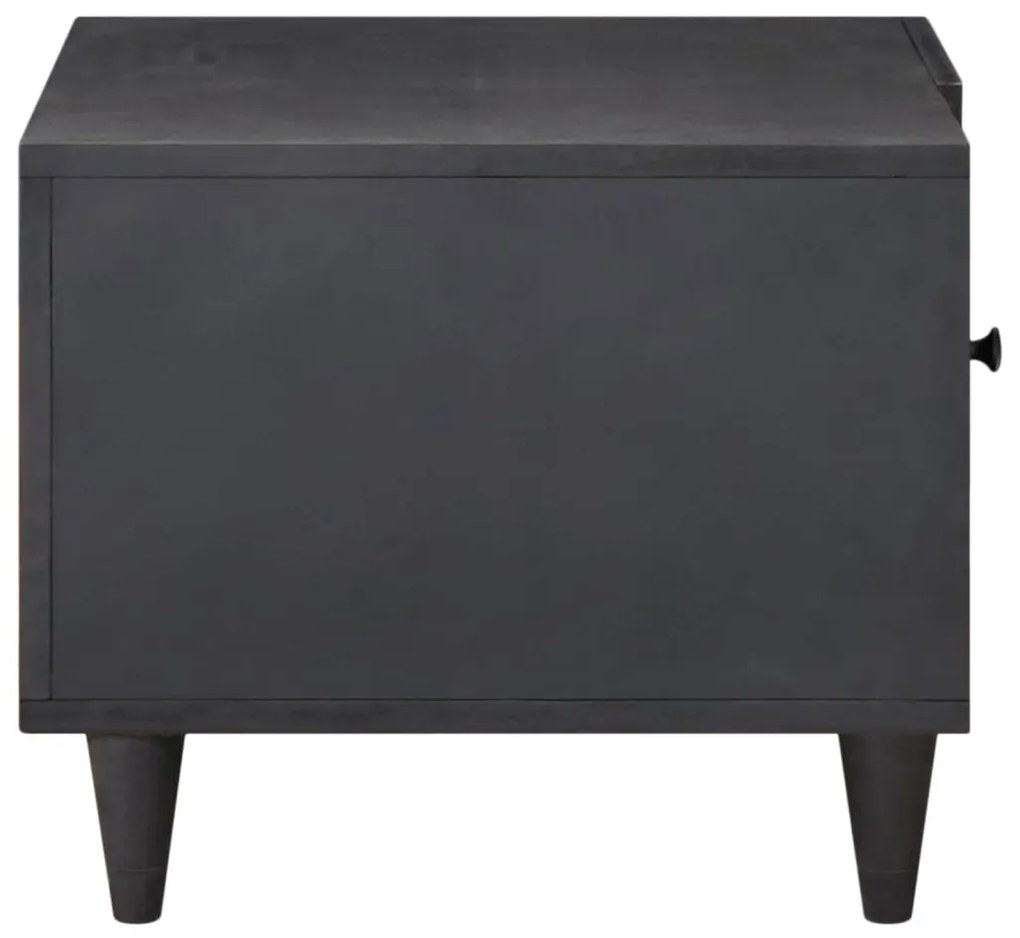 vidaXL Dohányzóasztal Sokszínű 80 x 50 x 40 cm Tömör Mangófát