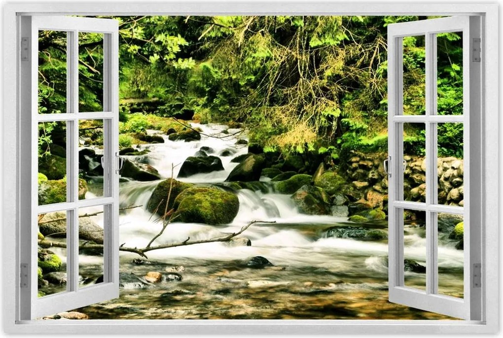 Poszterek 60x40 Folyó a Tátrában