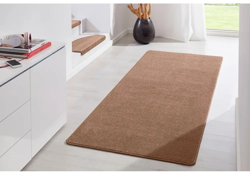 Barna futószőnyeg 80x300 cm Fancy – Hanse Home