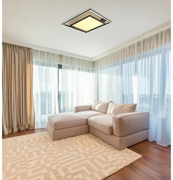 Globo 67283-40 - LED Dimmelhető mennyezeti lámpa JORRY LED/40W/230V + távirányító