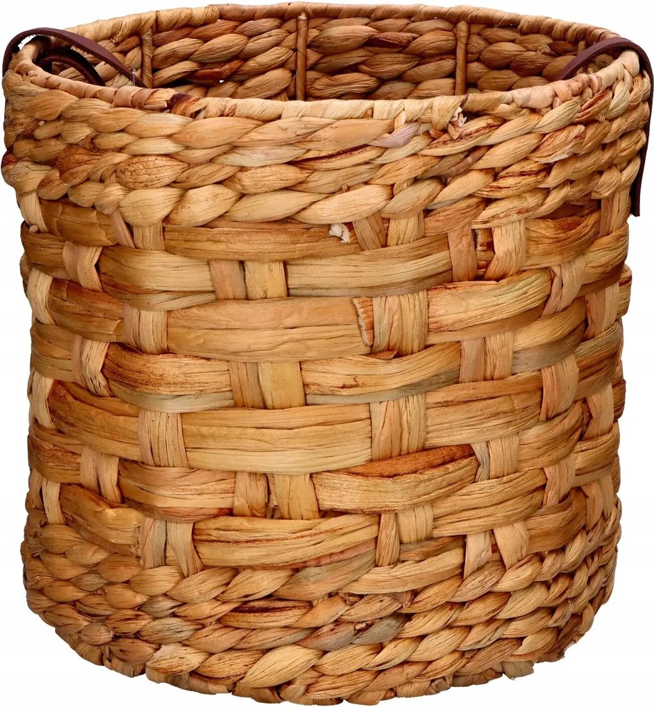 Fonott kosár természetes boho fonott kosár