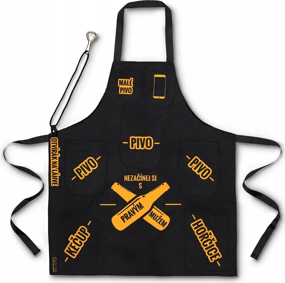 Cseh szakácskötény a főző pasinak Ajándékba