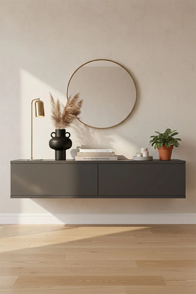 Aplos komód, antracit, 120 cm – TR555CHM1664