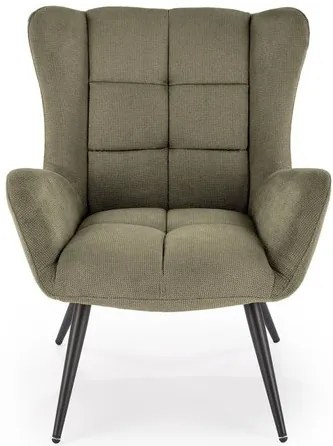 BYRON fotel olívazöld