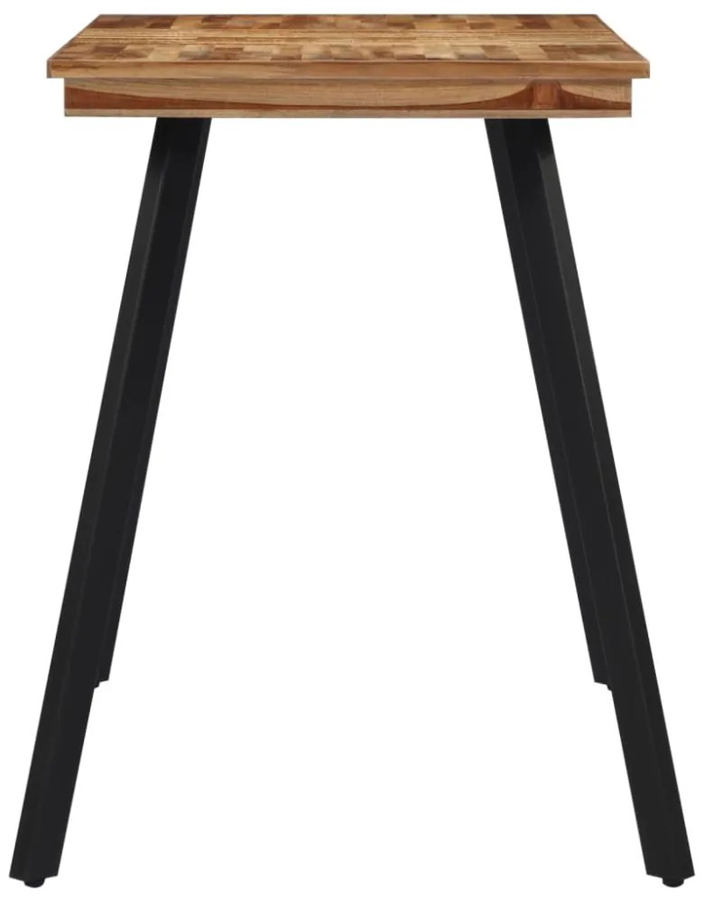 tömör tíkfa étkezőasztal 120 x 62 x 76 cm