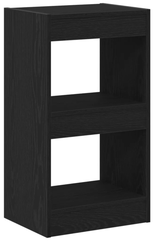 Könyvespolc/Szoba elválasztó Fekete Tölgy 40x30x71,5 cm