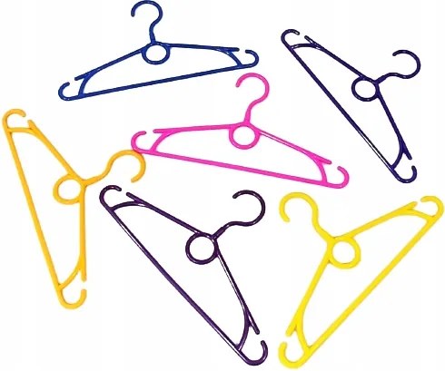 Gyerek ruhaakasztó MIX színek 50 db