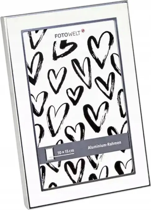 Fotótapéta Alumínium keret fehér 13x18 cm