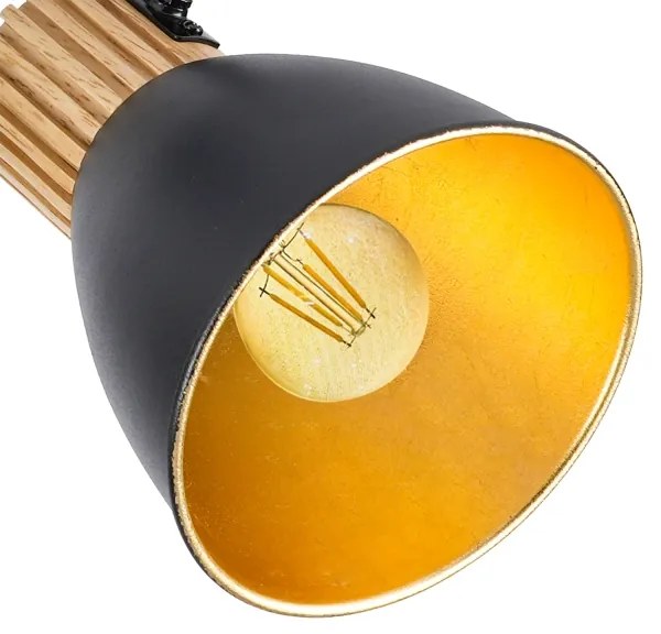 Brilagi - ODENSE spotlámpa 3xE14/10W/230V fa/fekete