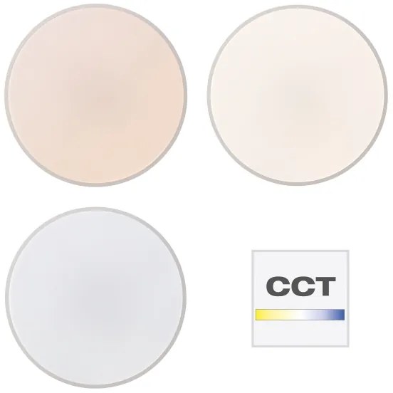 Brilliant - dimmelhető LED mennyezeti lámpatest SLIMLINE LED/60W/230V átm. 49 cm fehér + távirányító