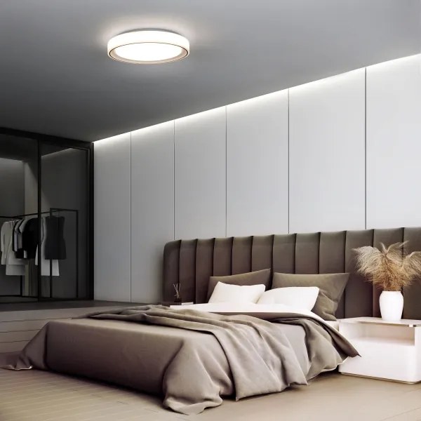 Solight WO8015 - LED RGB Dimmelhető mennyezeti lámpa FLOCO LED/30W/230V+RGB/6W+RC d.40cm