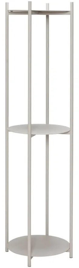 Fehér fém polcos állvány 42x151 cm Norm – Hübsch