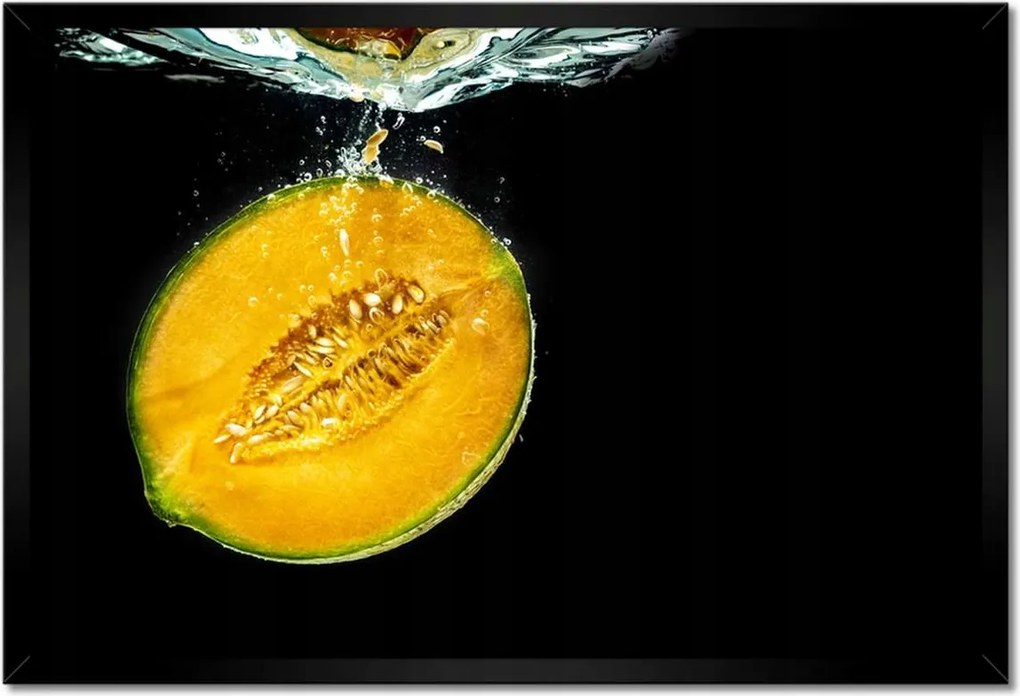 Poszterek keretben 60x40 Dinnye a vízbe esik