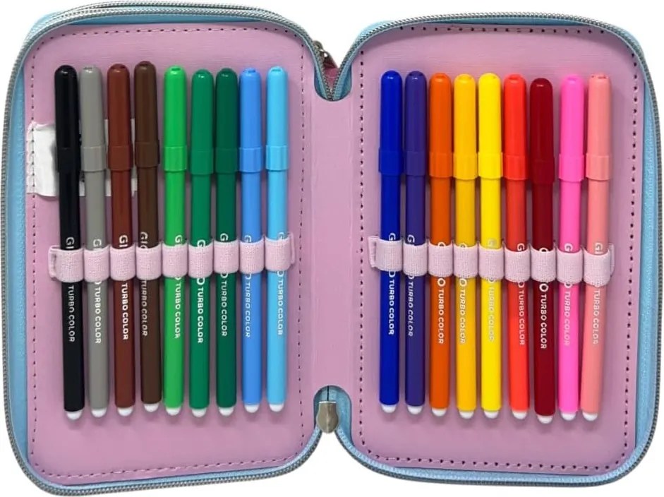 Disney Minnie Pink Dots tolltartó töltött 3 emeletes Giotto