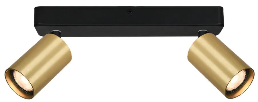 Mennyezeti Lámpa Fekete Nesto ITALUX-SPL-23436-2-BK-GD