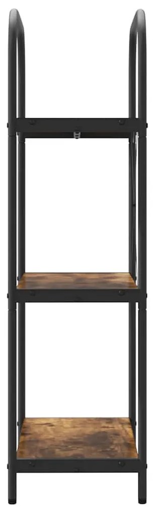 Könyvespolc Füstölt tölgy 60 x 30 x 109 cm Faanyag