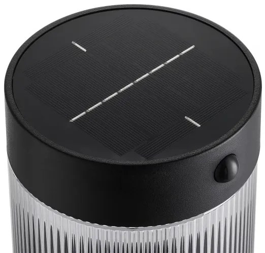 Nordlux - LED napelemes lámpa COUPAR LED/3,2W/5V IP44 fekete