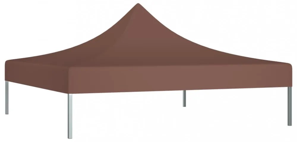 barna tető partisátorhoz 3 x 3 m 270 g/m²